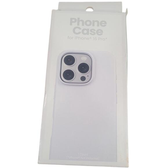 GEMS iPhone 16 Pro Case – Fresh White – TPU Slim Fit – UPC 810125115592 - Picture 1 of 4
